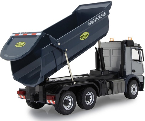 Camion Teledirigido Volquete Mercedes Benz Arocs 1:20 Metal Meiller 2,4GHz